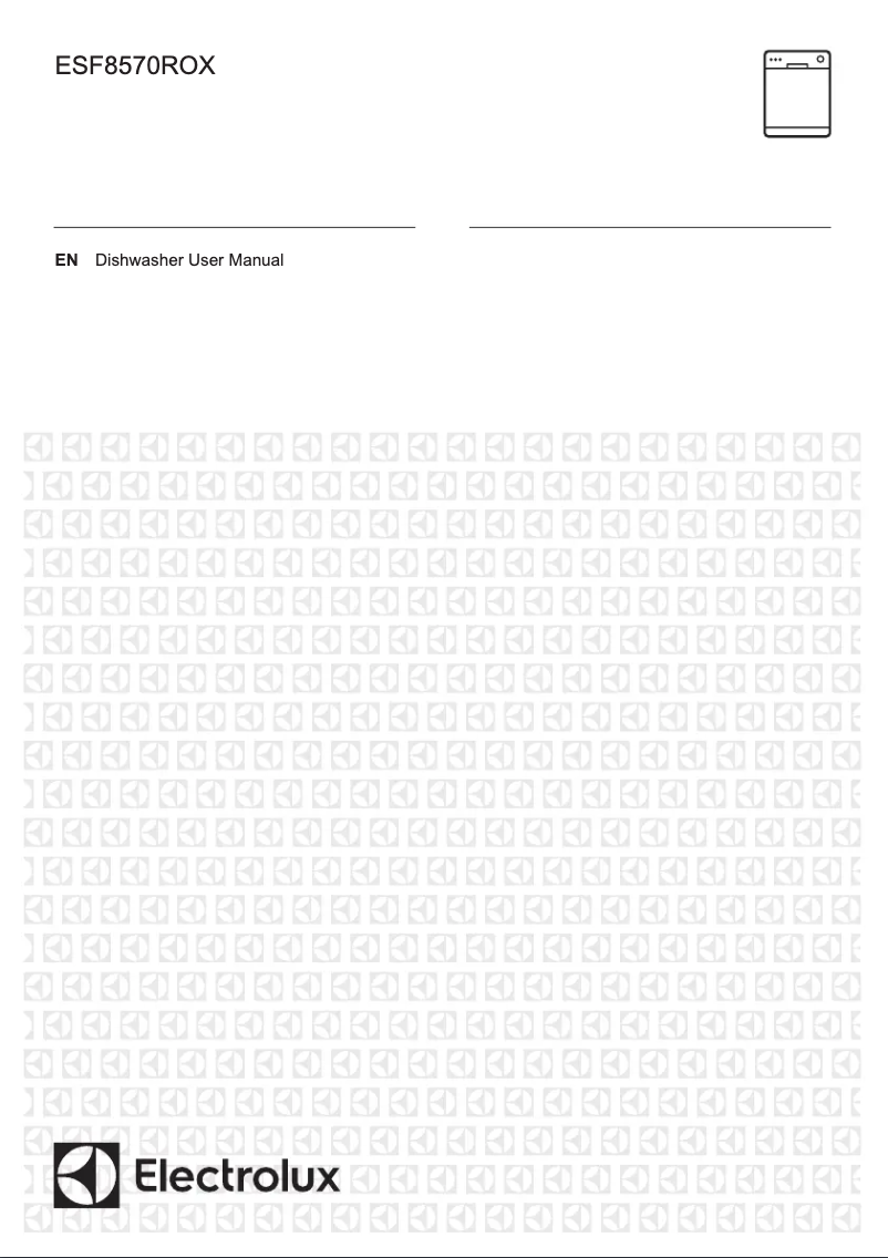 Page 1 de la notice Manuel utilisateur Electrolux ESF8570ROX