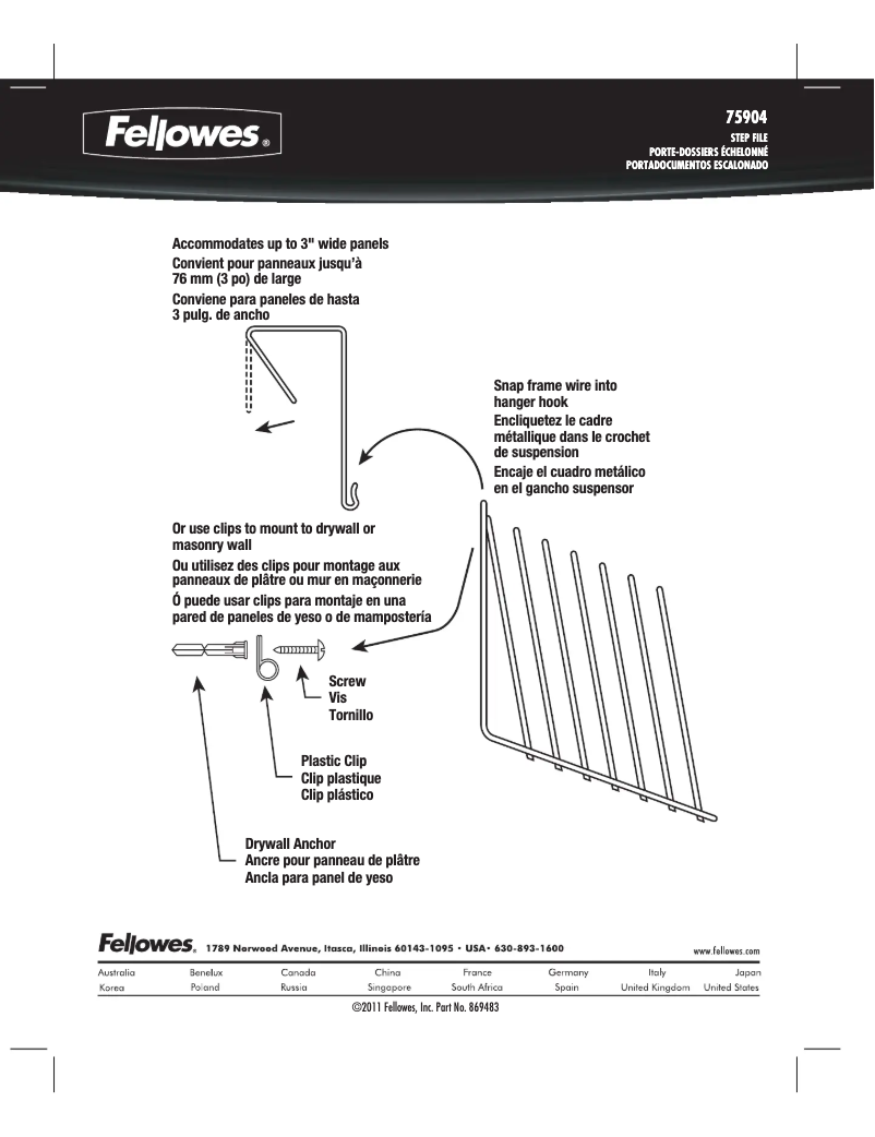 Image de la première page du manuel de l'appareil 75310