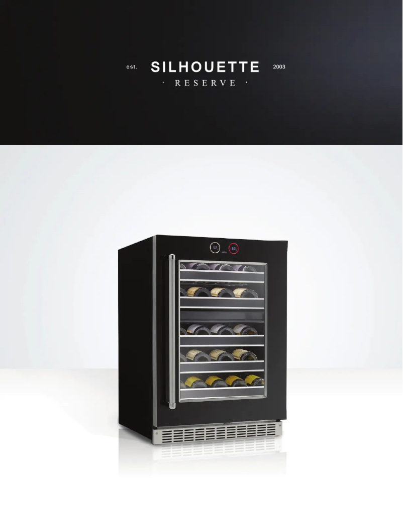 Página 1 del manual Folleto Danby Silhouette SRVWC050L