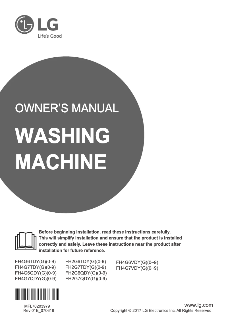 Image de la première page du manuel de l'appareil FH4G6VDYG6