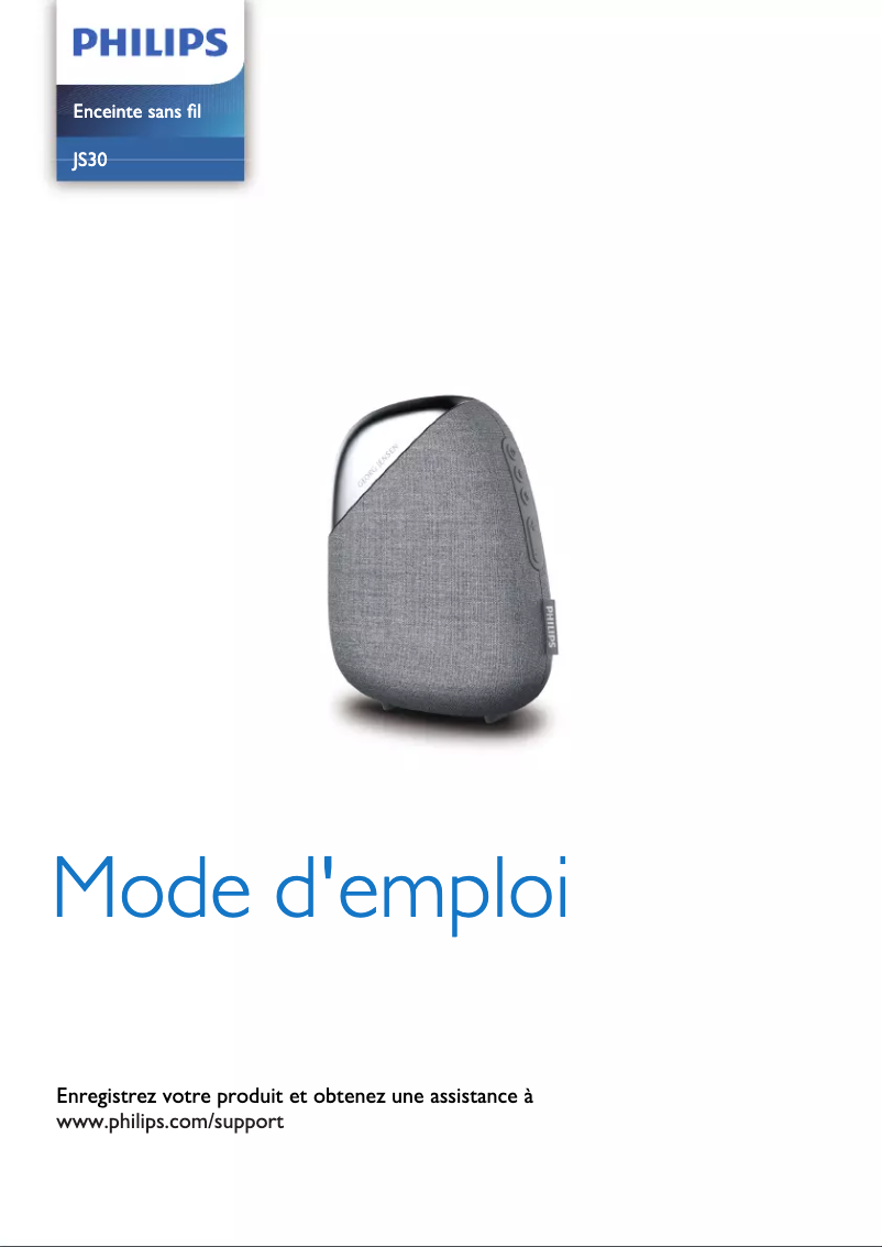 Page n°1 - Manuel utilisateur Philips Georg Jensen TAJS30