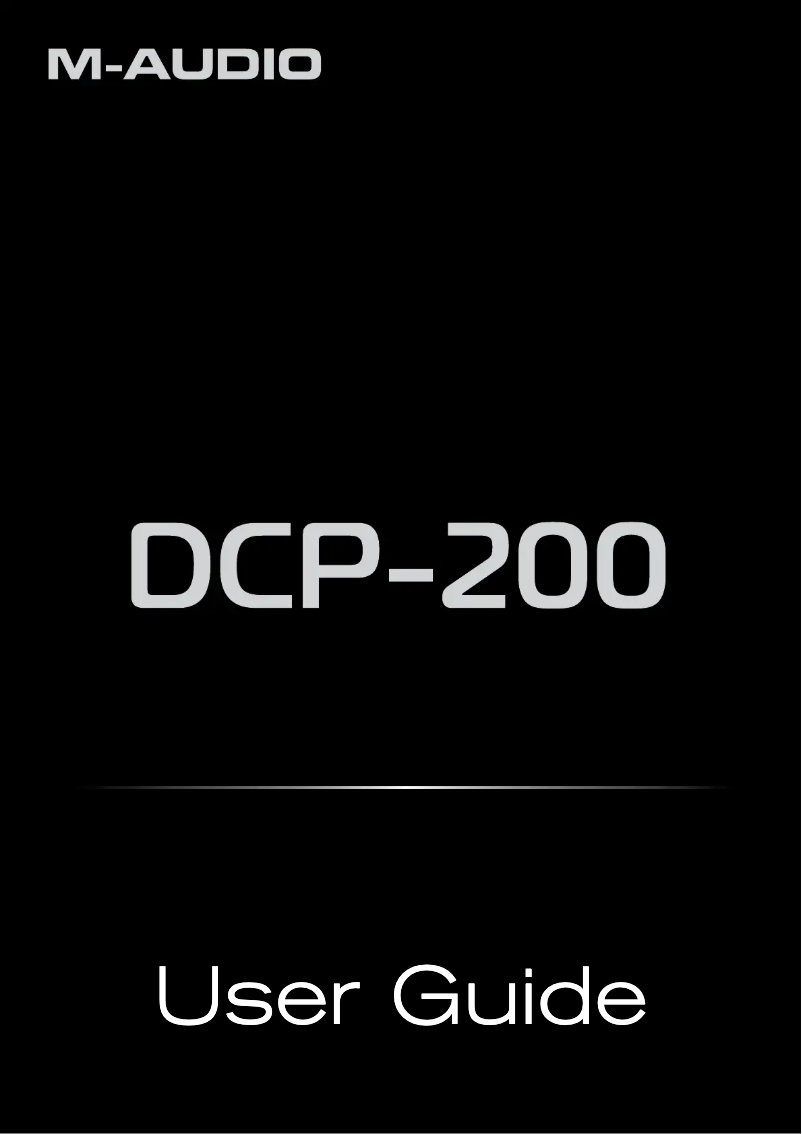 Image de la première page du manuel de l'appareil DCP-200