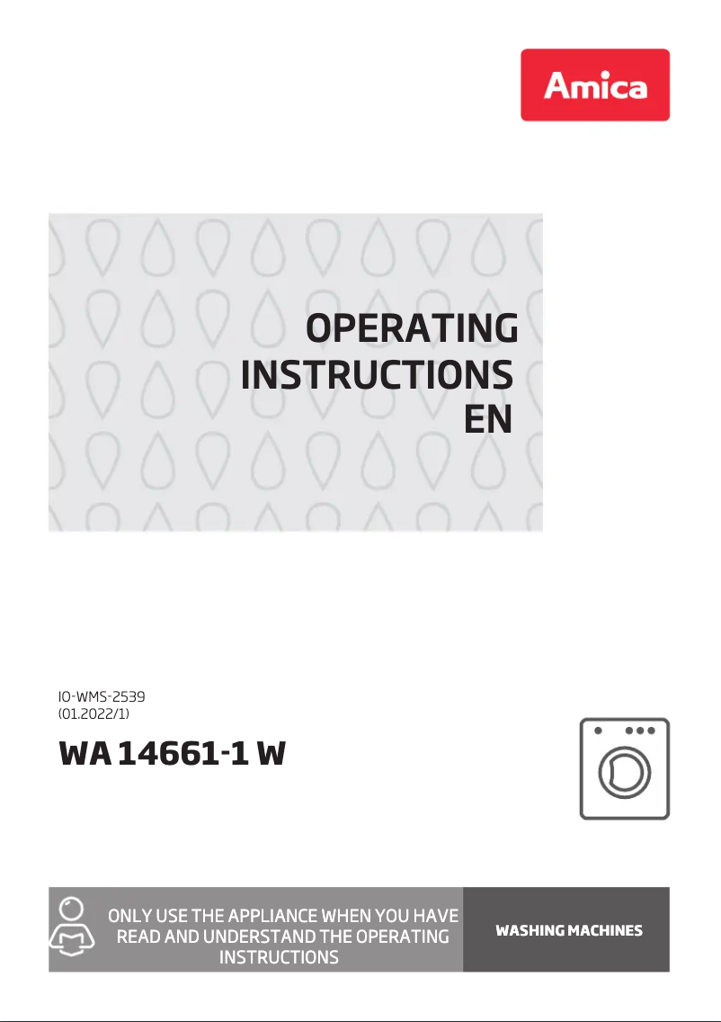 Image de la première page du manuel de l'appareil WA 14661-1 W