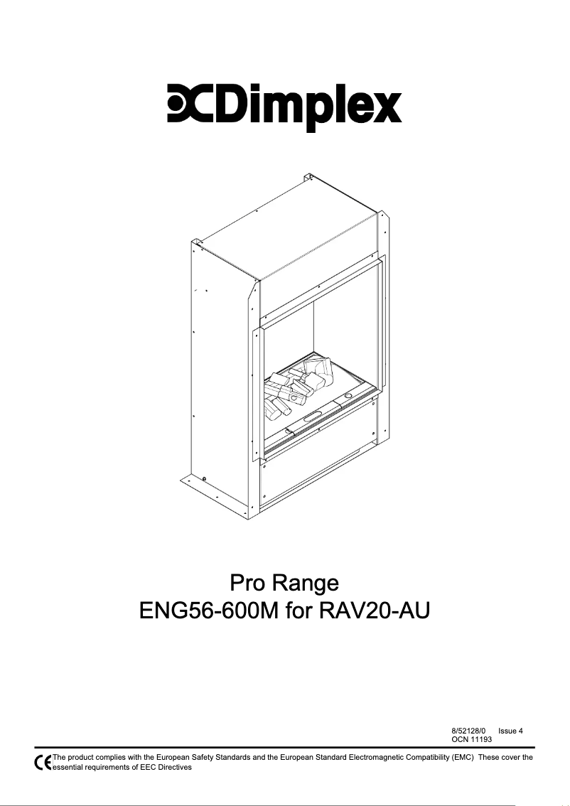 Page n°1 - Manuel utilisateur Dimplex RAV20-AU
