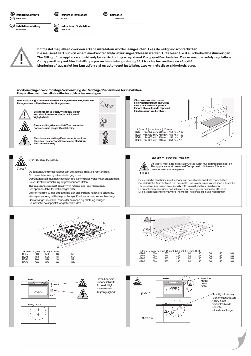 Image de la première page du manuel de l'appareil HG9571MDA