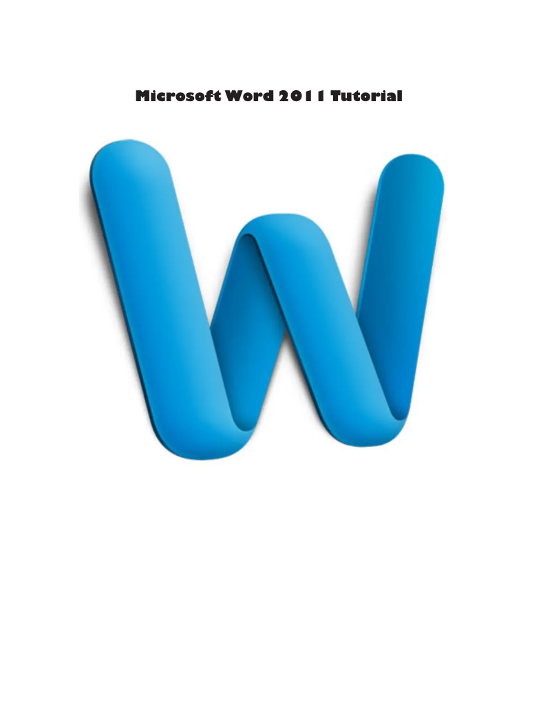 Página 1 del manual Manual de usuario Microsoft Word 2011