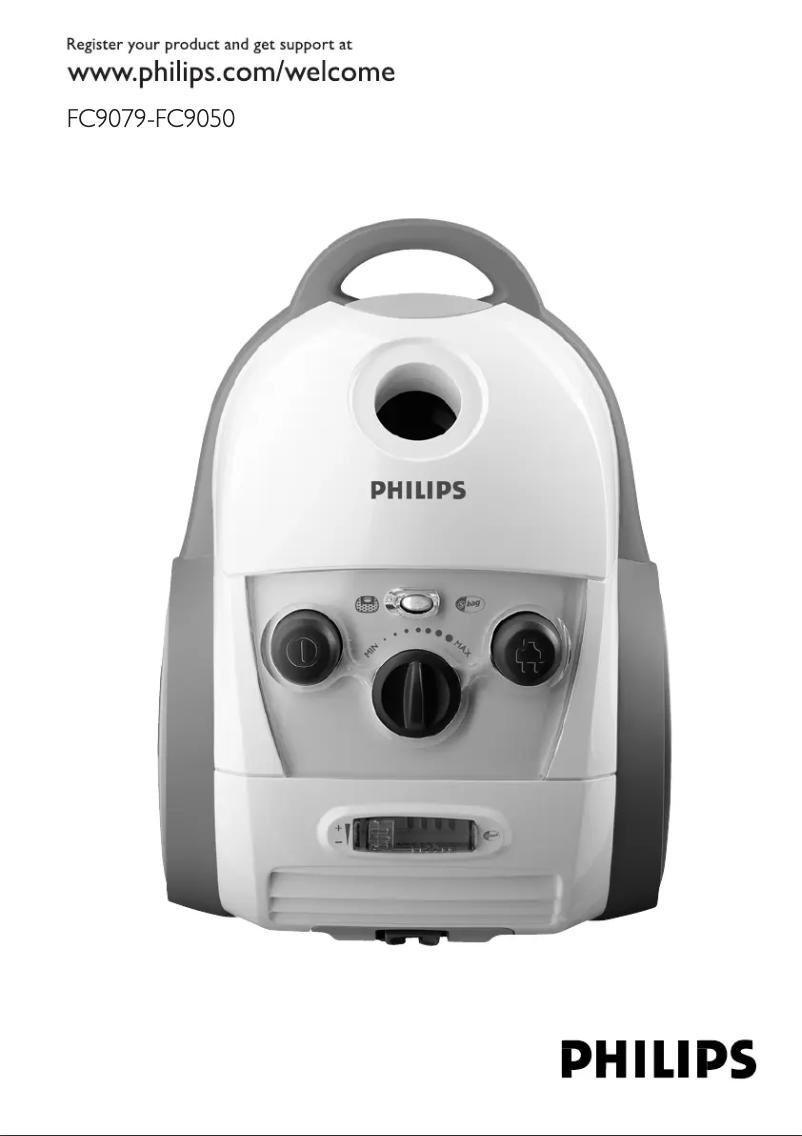 Página 1 del manual Manual de usuario Philips Jewel FC9050