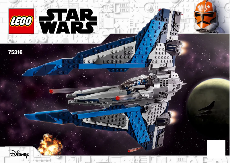 Page 1 de la notice Manuel utilisateur Lego Star Wars 75316