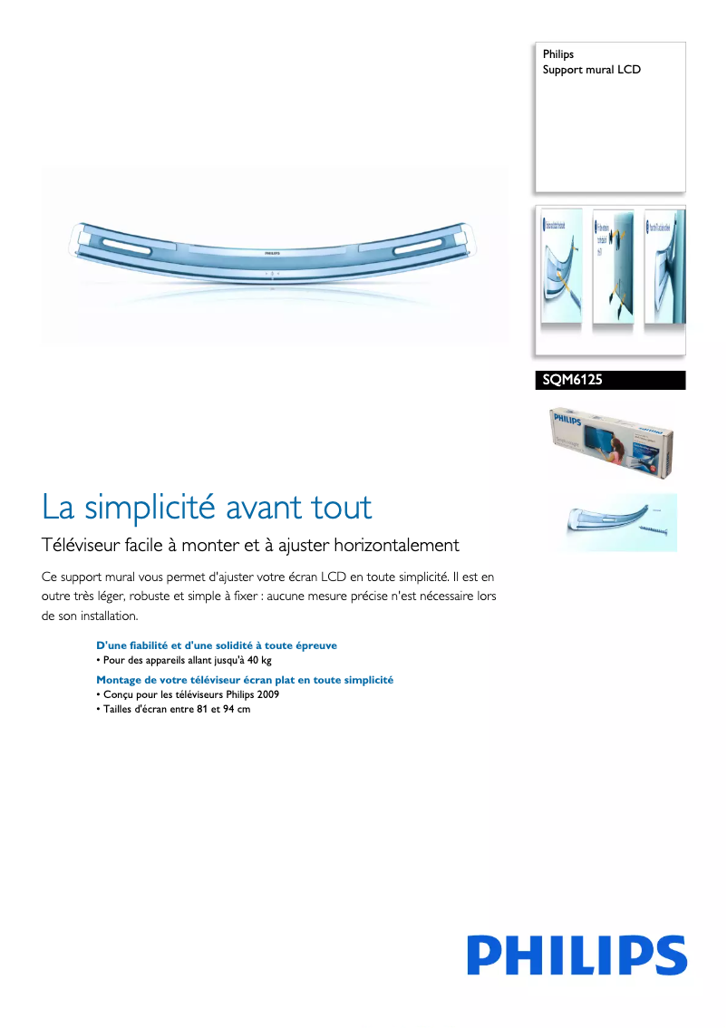 Image de la première page du manuel de l'appareil SQM6125