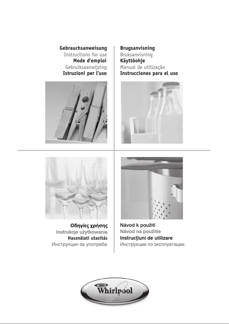 Page n°1 - Manuel utilisateur Whirlpool WBE3325 NF W