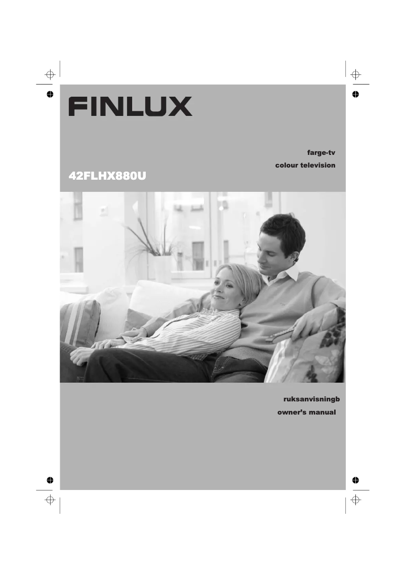 Page n°1 - Manuel utilisateur Finlux 42FLHX880U