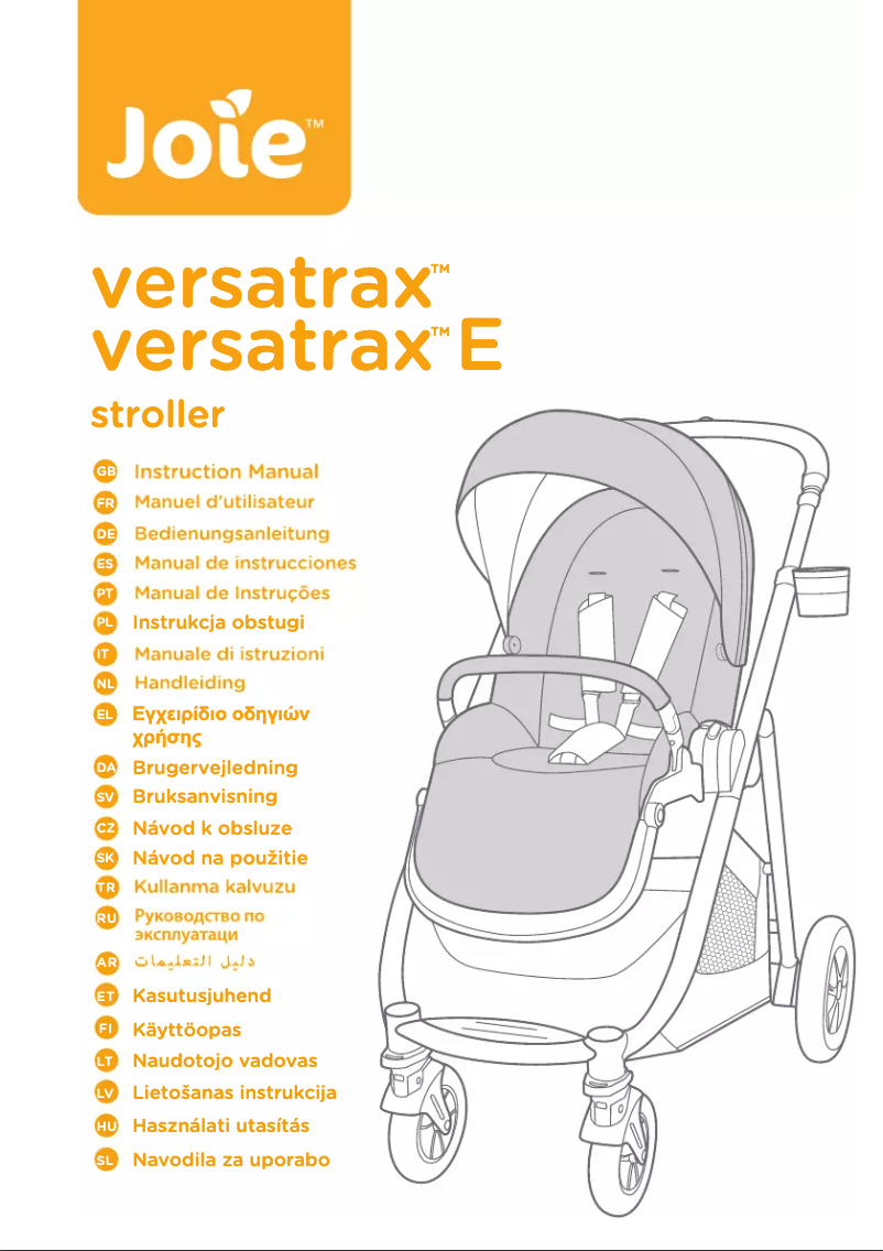 Image de la première page du manuel de l'appareil Versatrax