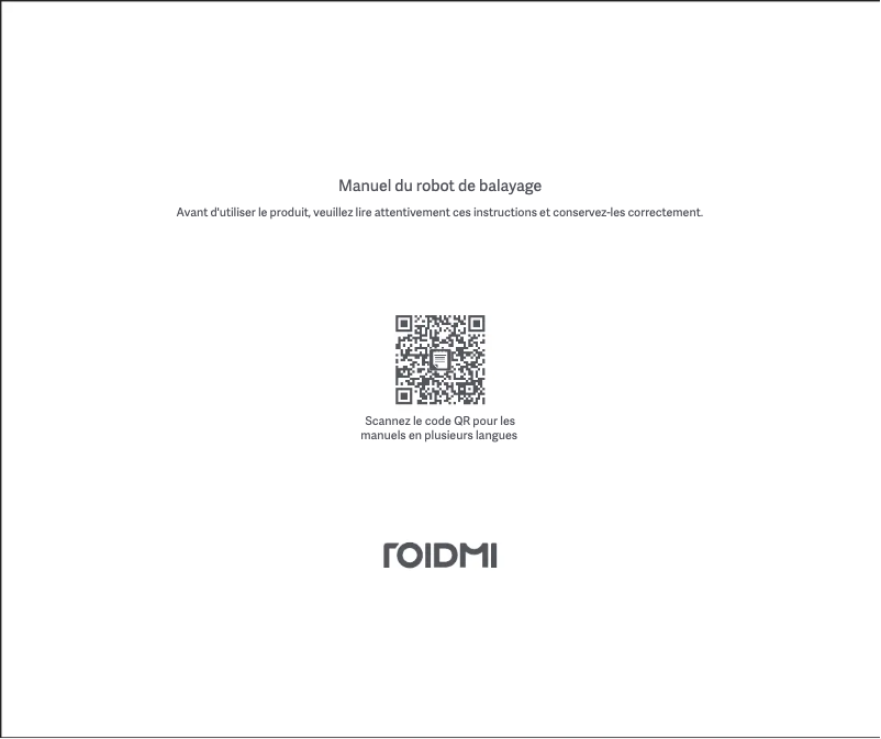 Image de la première page du manuel de l'appareil EVE MAX