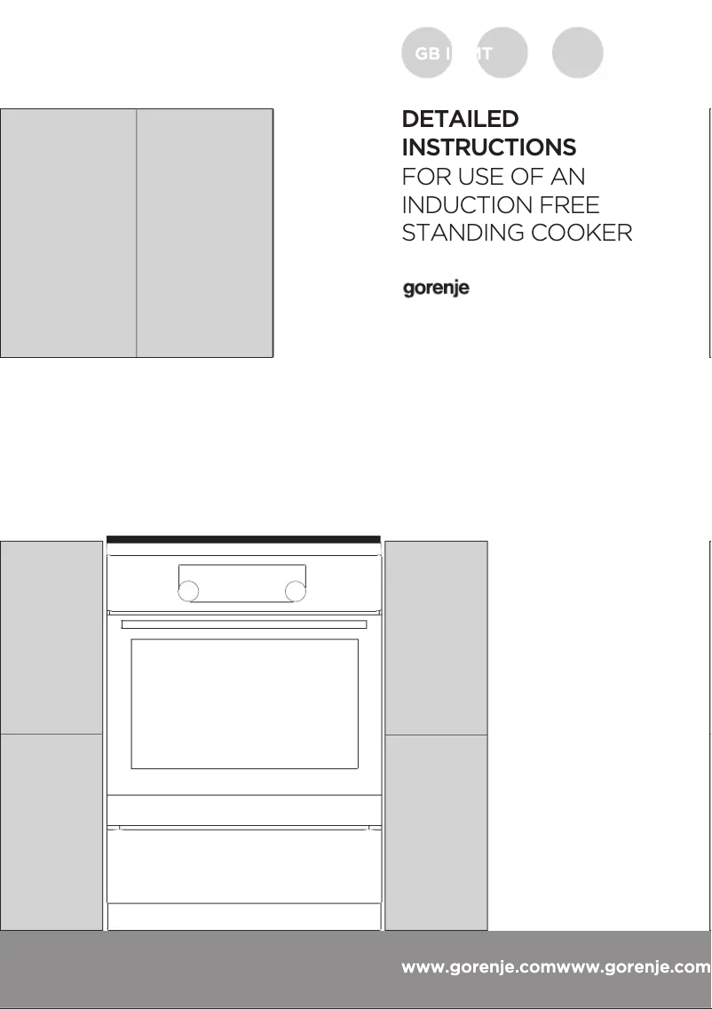 Page n°1 - Guide d'installation Gorenje EIT6355XPD