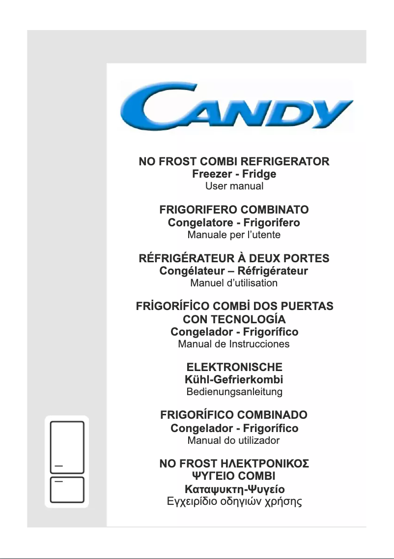 Page 1 de la notice Manuel utilisateur Candy CVS 6182XBA