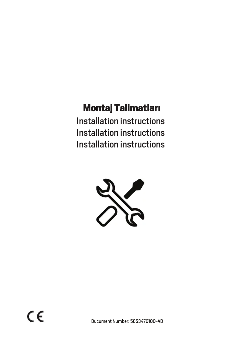 Page 1 de la notice Guide d'installation Beko BCN130