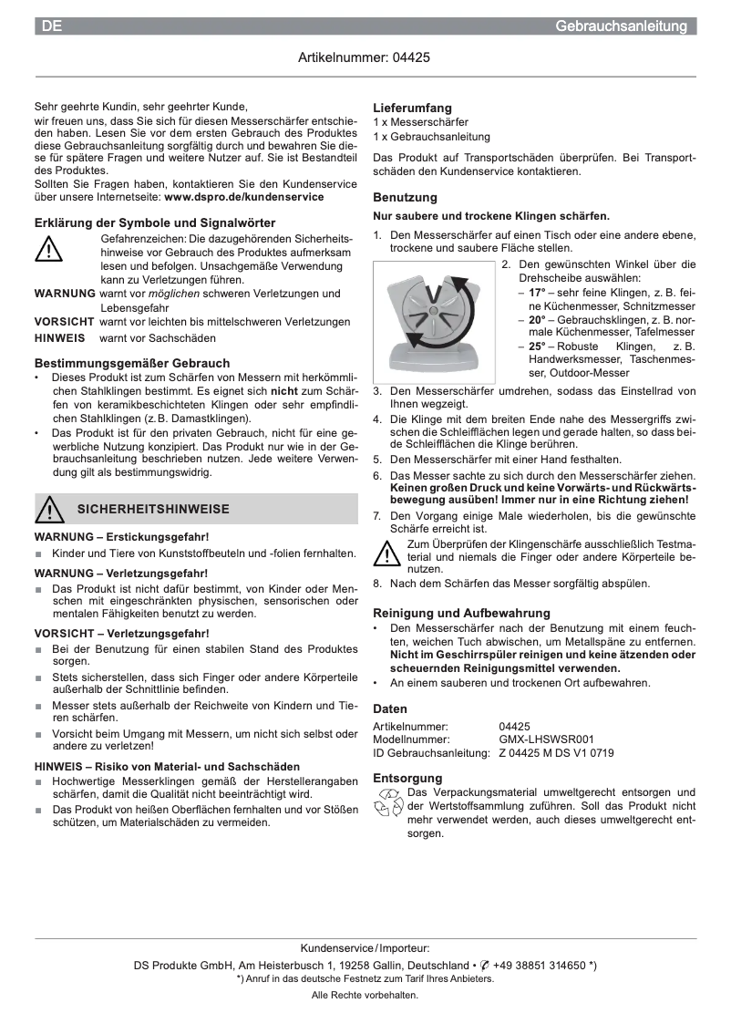 Image de la première page du manuel de l'appareil 01662