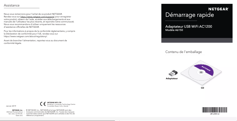 Image de la première page du manuel de l'appareil A6150