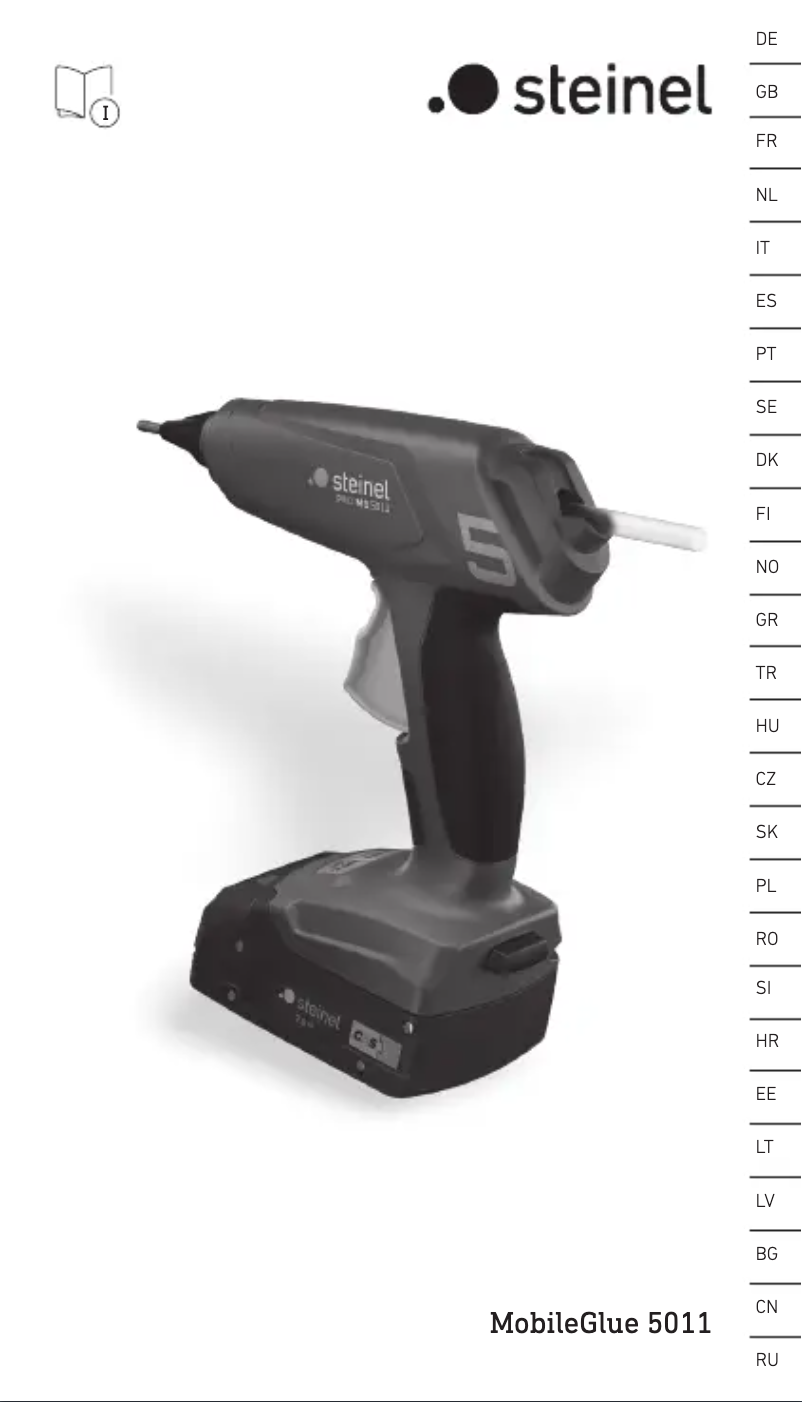 Página 1 del manual Manual de usuario Steinel MobileGlue 5011
