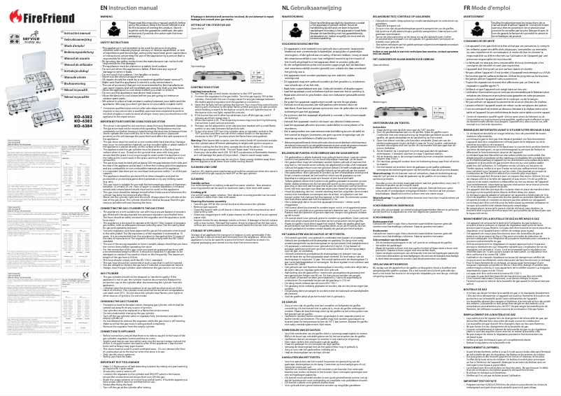 Image de la première page du manuel de l'appareil KO-6383