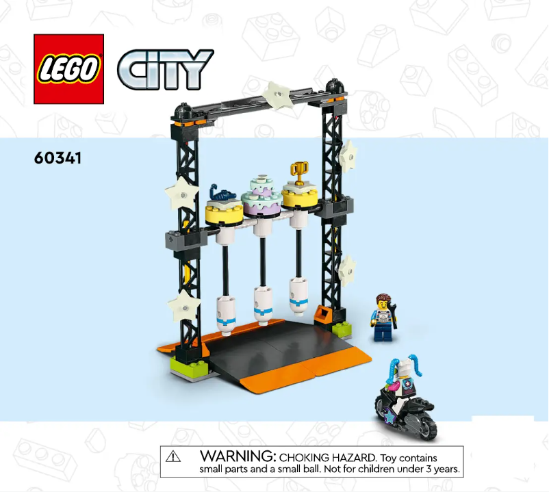 Page 1 of the manual User Manual Lego City 60341