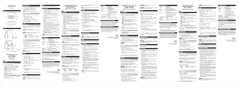 Image de la première page du manuel de l'appareil RM912B