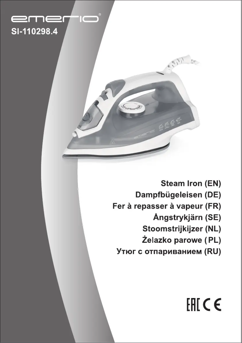 Page 1 de la notice Manuel utilisateur Emerio SI-110298