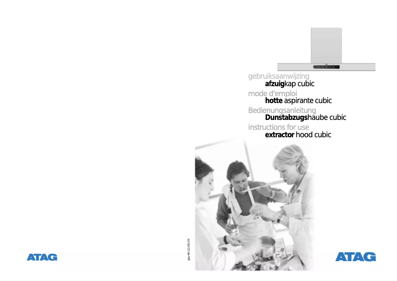 Page 1 de la notice Manuel utilisateur Atag WM411T