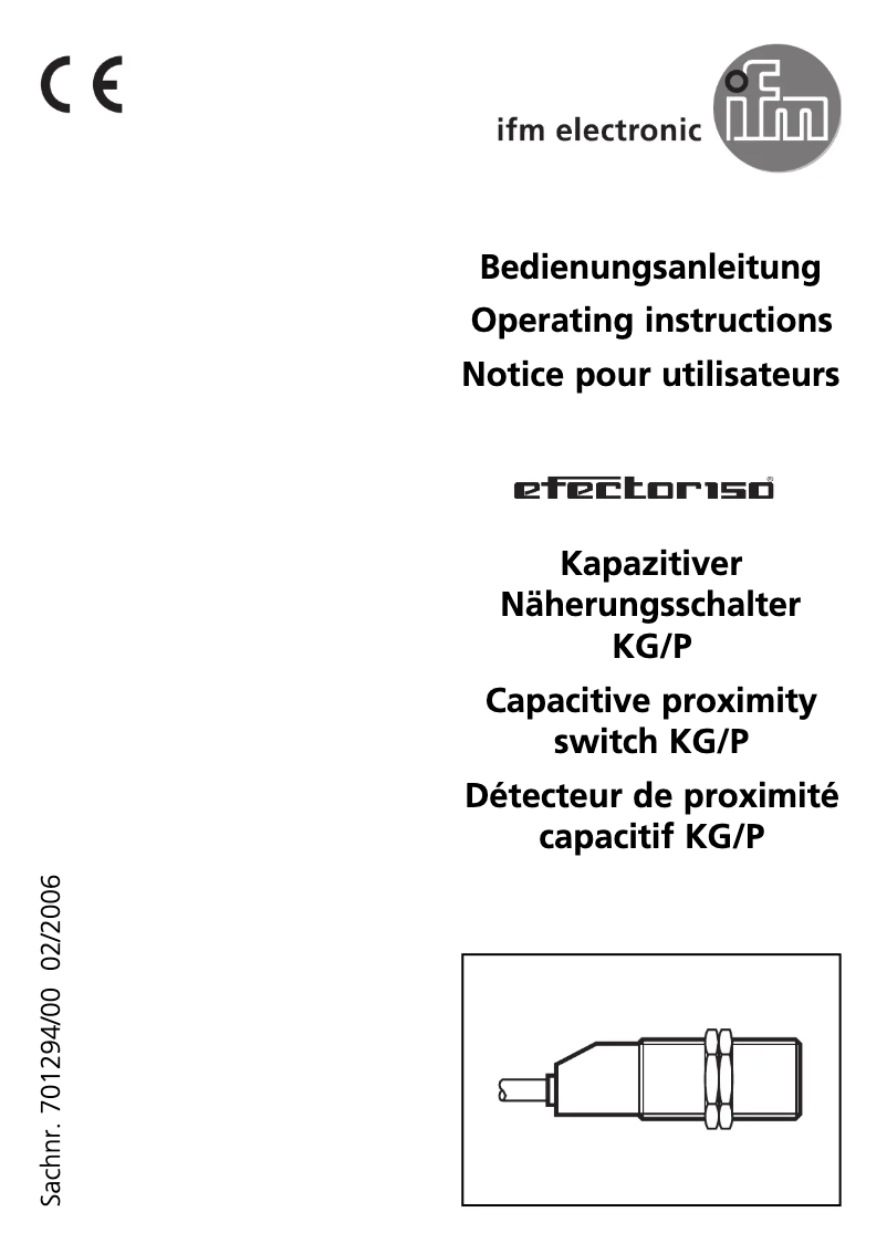 Image de la première page du manuel de l'appareil KG5028