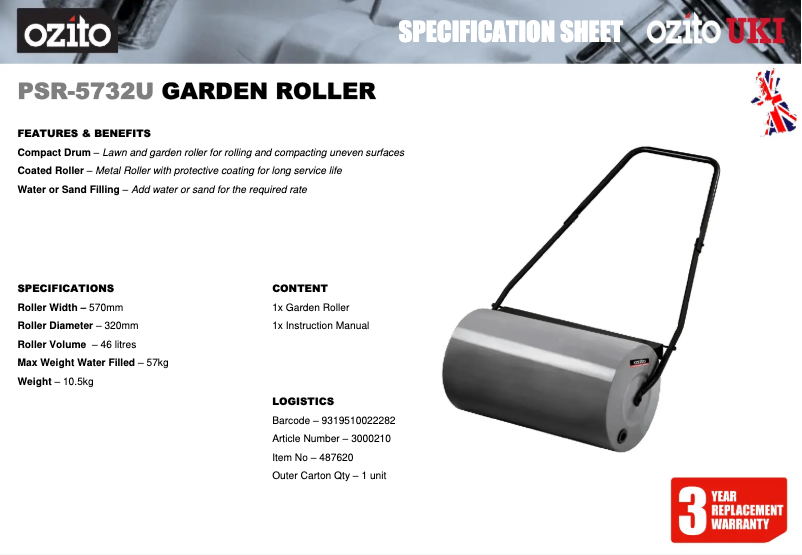 Image de la première page du manuel de l'appareil PSR-5732U