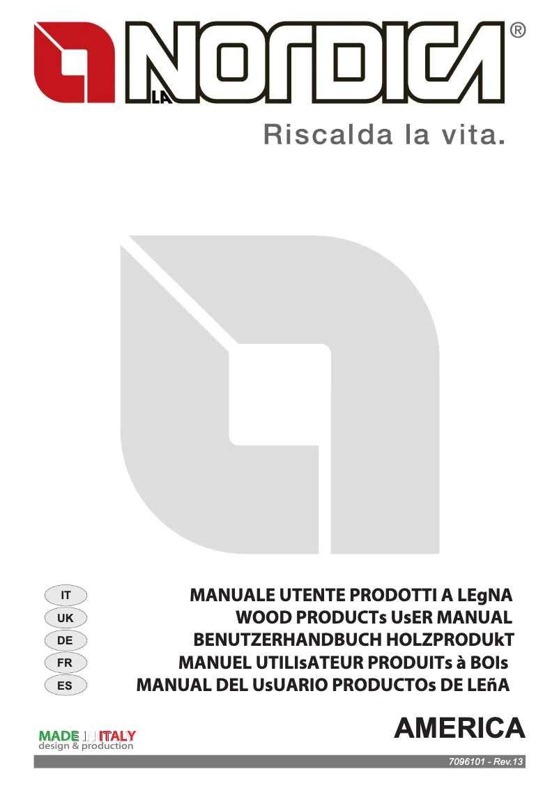 Página 1 del manual Manual de usuario La Nordica America