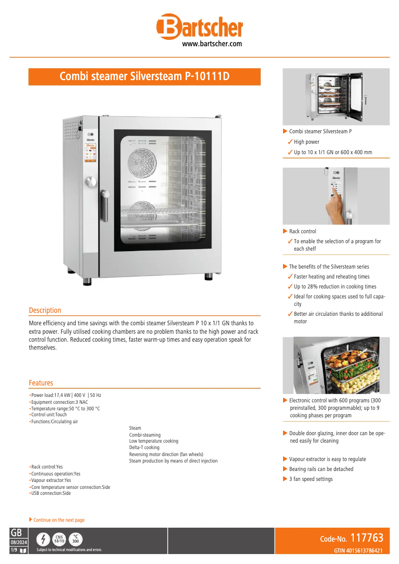 Image de la première page du manuel de l'appareil 117763