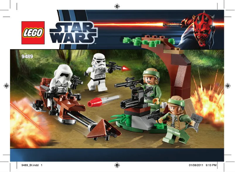 Image de la première page du manuel de l'appareil Endor (TM) Rebel Trooper (TM) & Imperial Trooper