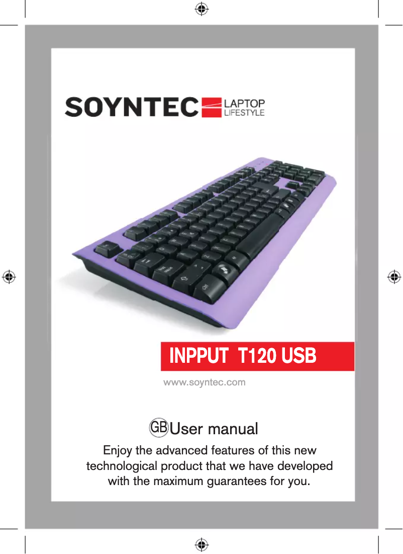 Page n°1 - Manuel utilisateur Soyntec 77401