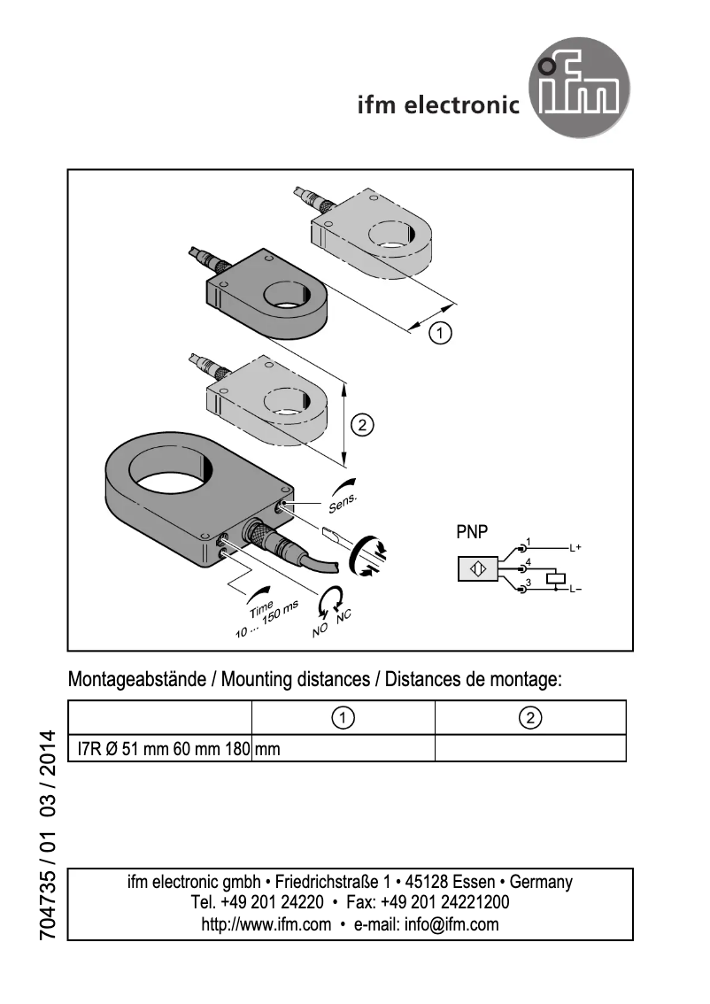 Page n°1 - Manuel utilisateur IFM I7R217