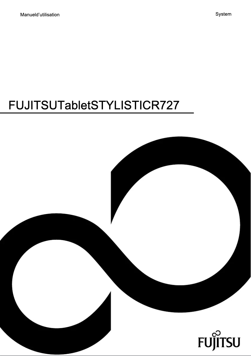 Page n°1 - Manuel utilisateur Fujitsu Stylistic R727