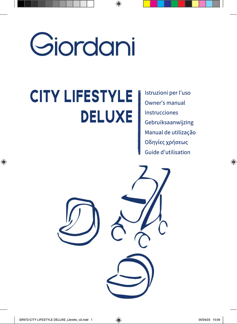 Page n°1 - Manuel utilisateur Giordani City Lifestyle Deluxe