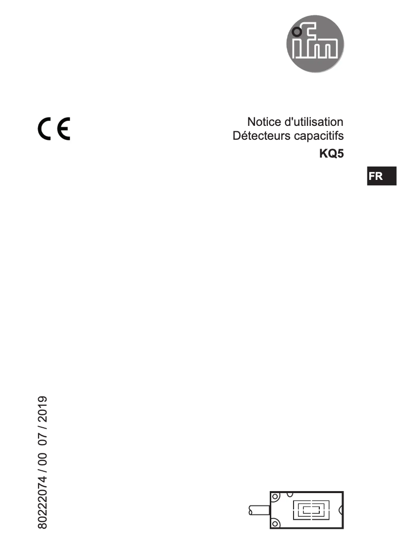 Page n°1 - Manuel utilisateur IFM KQ5100