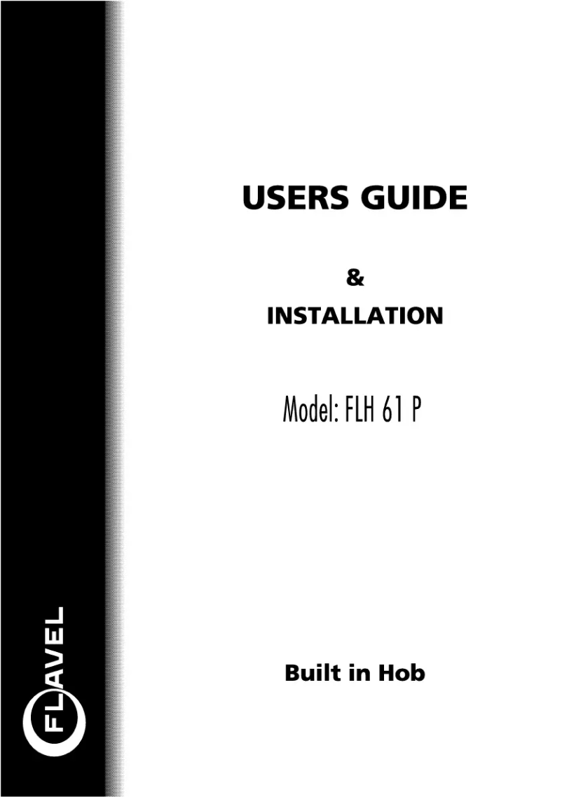 Page 1 of the manual User Manual Flavel FLH61PX