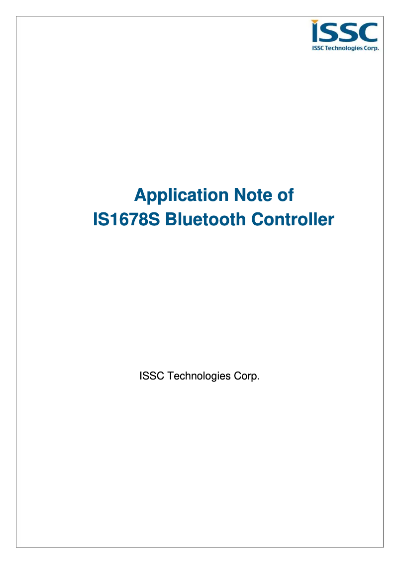 Page 1 de la notice Manuel utilisateur Microchip BM78