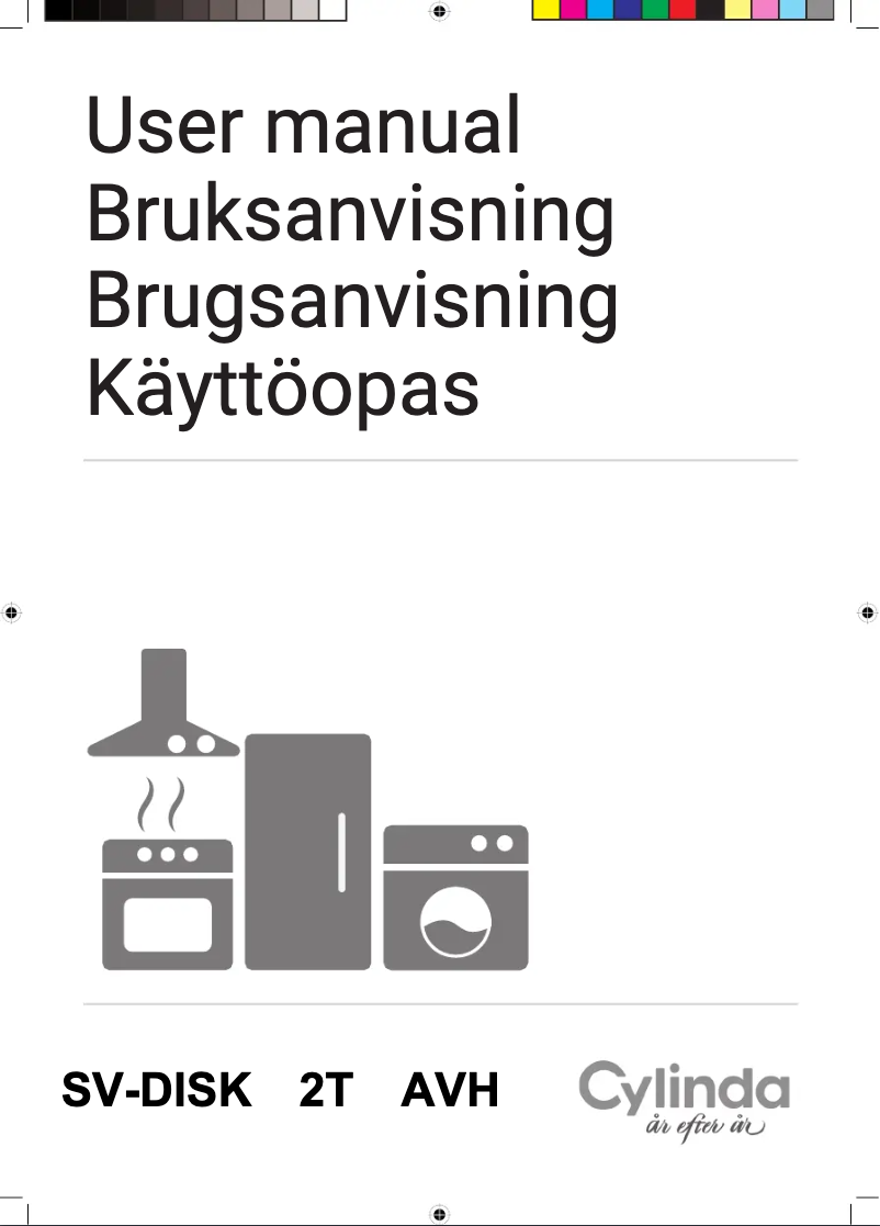 Image de la première page du manuel de l'appareil SV-DISK 2T AVH