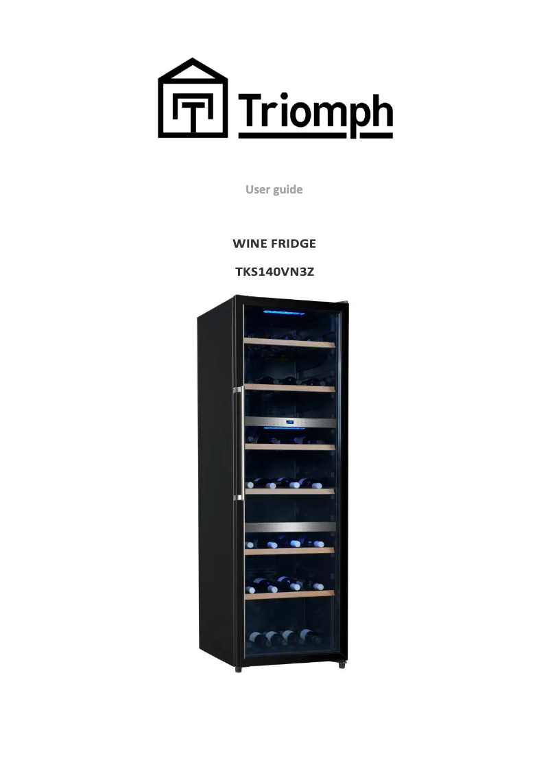 Página 1 del manual Manual de usuario Triomph TKS140VN3Z