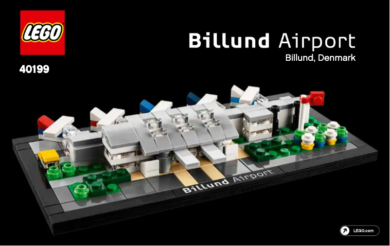 Page n°1 - Manuel utilisateur Lego Billund Airport 40199
