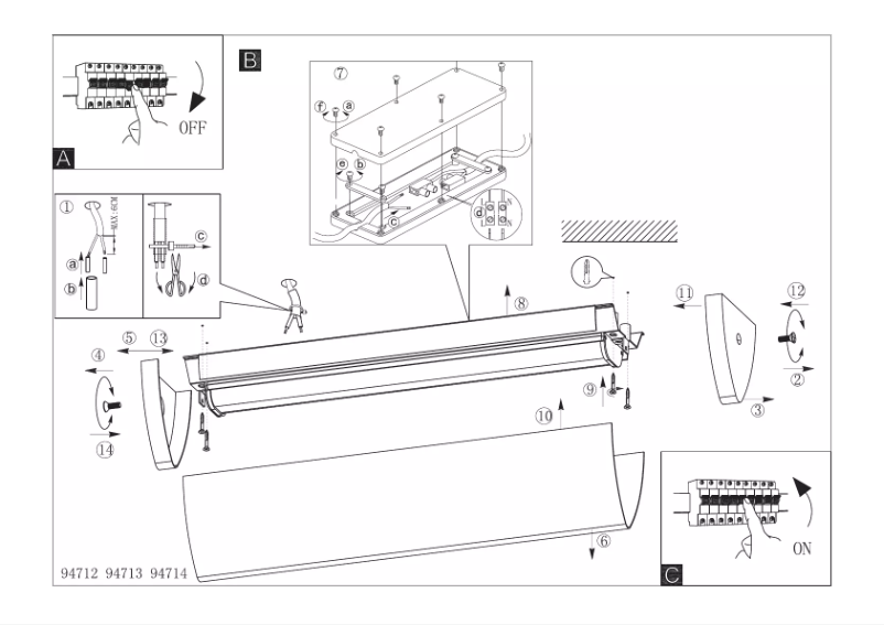 Page n°1 - Manuel utilisateur Eglo Gita 2