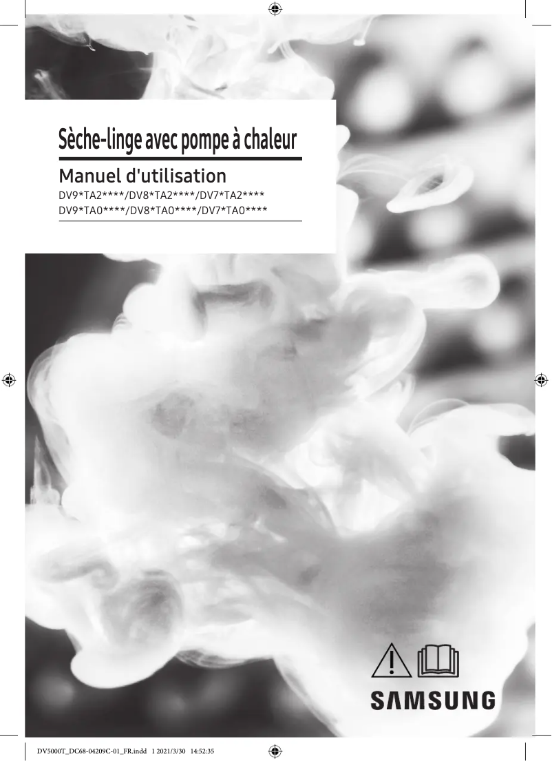 Image de la première page du manuel de l'appareil DV80TA220TE