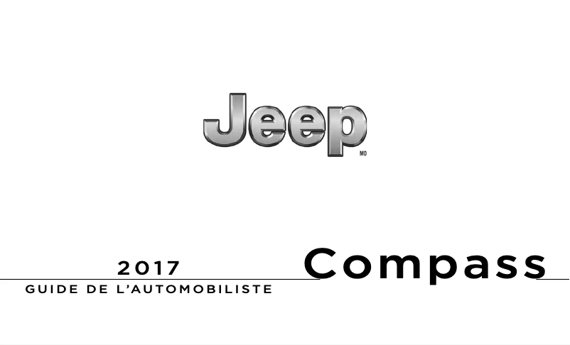 Image de la première page du manuel de l'appareil Compass (2017)