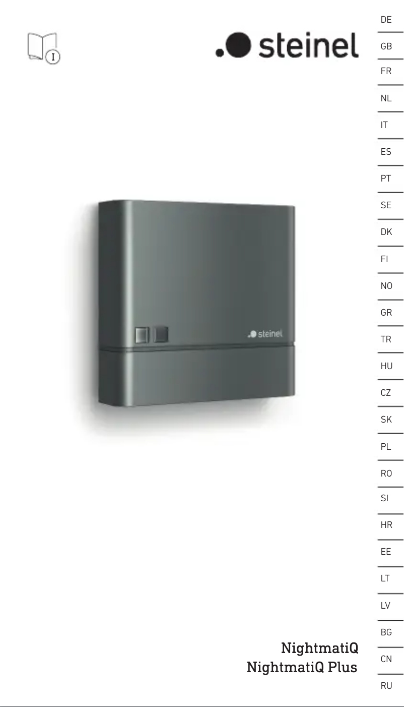 Page 1 de la notice Manuel utilisateur Steinel NightmatIQ