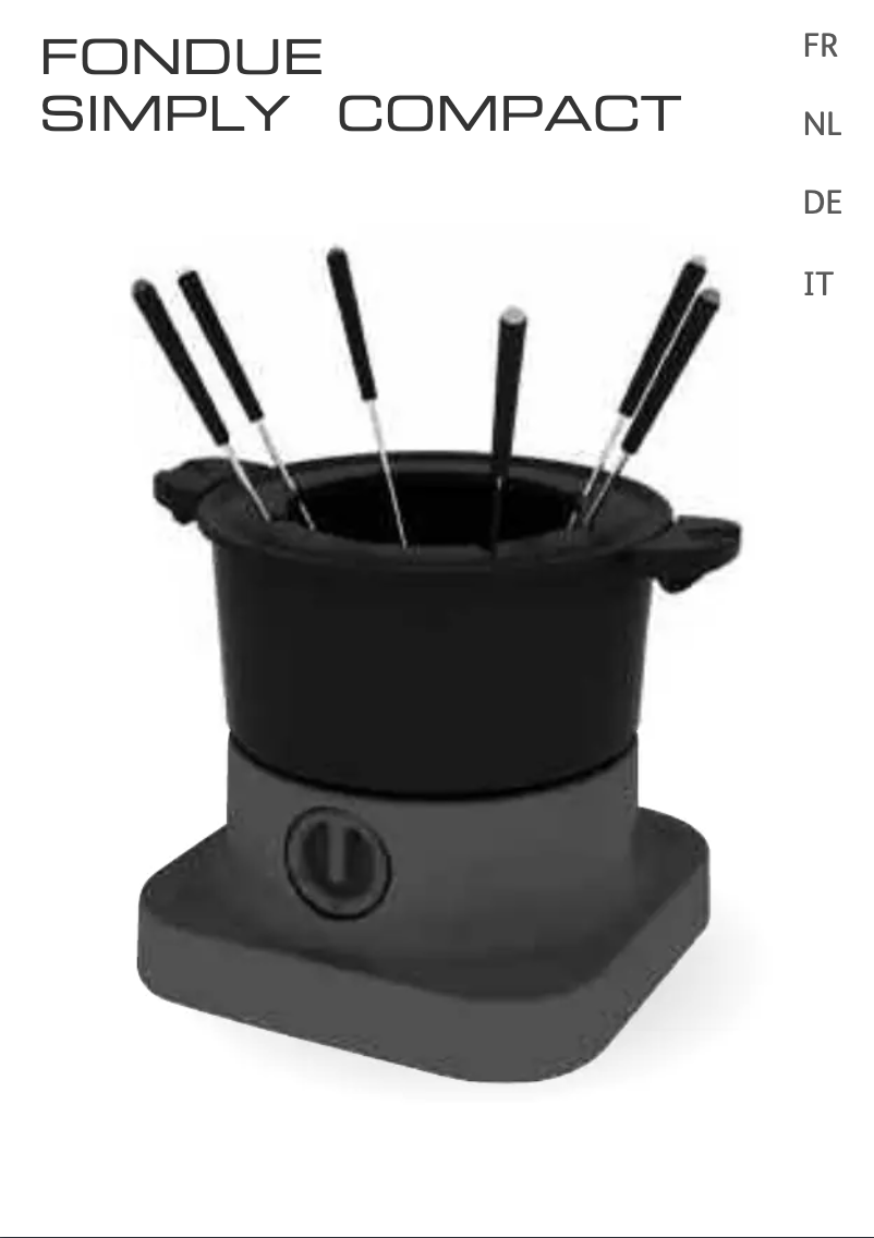 Page n°1 - Manuel utilisateur Tefal Simply Compact EF3208