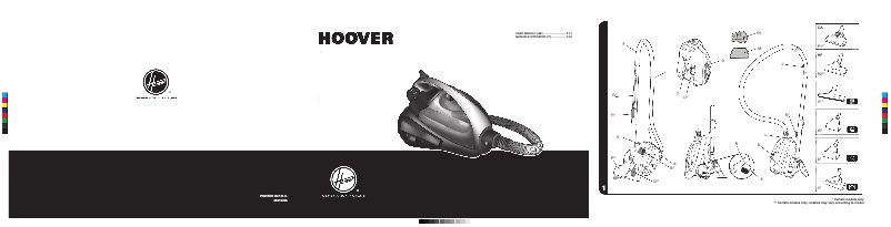 Page 1 de la notice Manuel utilisateur Hoover MI70_MI42011