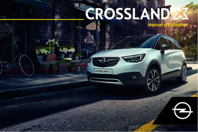 Imagen de la primera página del manual del dispositivo Crossland X (2019)